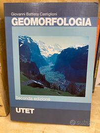 Libro di geomorfologia .  Castiglioni, Utet