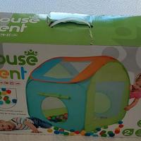 Tenda giocattolo con palline