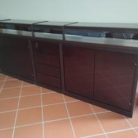 Mobile da soggiorno/ madia laccato tinta melanzana