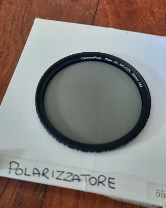 Filtro polarizzatore per nikon 55mm