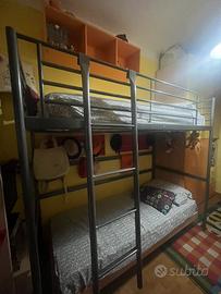 LETTO SOPPALCATO + MATERASSO