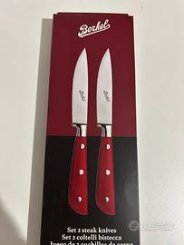3 paia di coltelli bistecca+1spelucchio Berkel