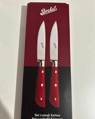 3 paia di coltelli bistecca+1spelucchio Berkel