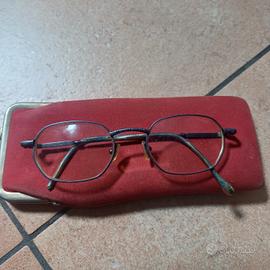 Occhiali da vista vintage LAFONT con custodia ross