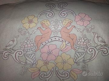 quadro ricamato a mano a punto croce 