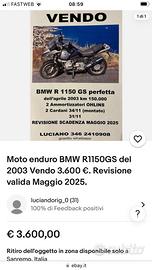 BMW R1150GS del 2003