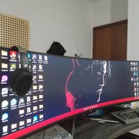 Monitor 2k 49 pollici UltraWide Gaming 