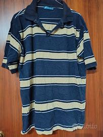 maglietta da uomo a maniche corte  a righe