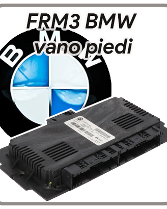 Riparazione modulo vano piedi FRM3 Bmw/Mini