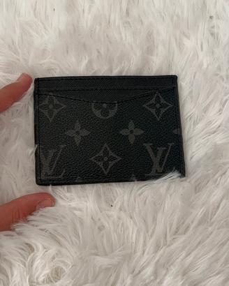 porta carte nero, uomo mai usato