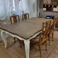 Tavolo Shabby Chic in Legno