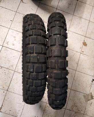Pneumatici enduro, faro, frecce,parafango