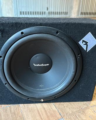 KIT SUBWOOFER + AMPLIFICATORE ROCKFORD FOSGATE