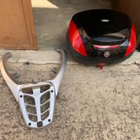 Bauletto e piastra per Yamaha t-max