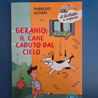 libro Geranio, il cane caduto dal cielo