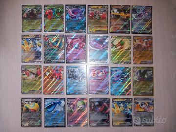 Lotto di 24 Carte Pokemon Ita EX Holo Rare