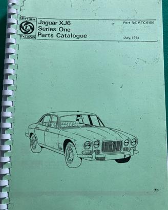 Ricambi usati Jaguar XJ6 prima serie (1968-1973)