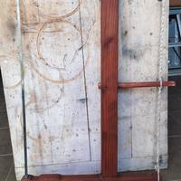  Sega da legno, cavalletto di sostegno, punta 24 