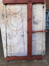  Sega da legno, cavalletto di sostegno, punta 24 