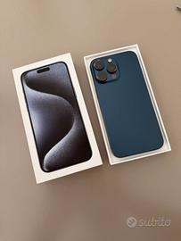 iPhone 15 Pro Max 256 GB Titanio Blu