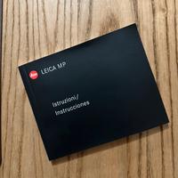 Libbretto istruzioni Leica MP (pellicola) Italiano