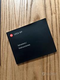 Libbretto istruzioni Leica MP (pellicola) Italiano