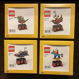 Lotto 4 Set LEGO "Bricktober" - Edizione Esclusiva