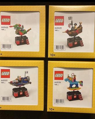 Lotto 4 Set LEGO "Bricktober" - Edizione Esclusiva