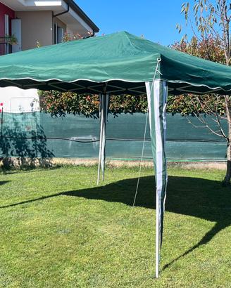 Gazebo richiudibile 3x3 in tessuto