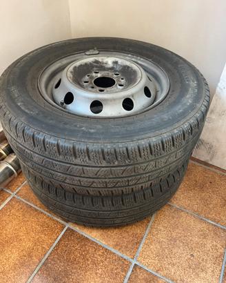 Cerchi e gomme per Fiat Ducato R15