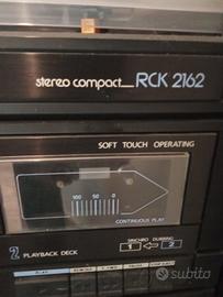 impianto stereo anni 80