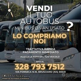 Vendi il tuo autobus, minibus o van usato
