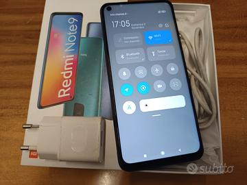 Redmi Note 9 Smartphone Dual Sim 6GB/128GB. usato