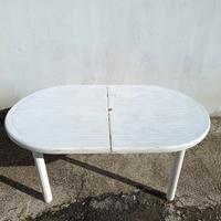 Tavolo di plastica allungabile 