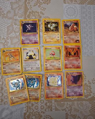 carte pokemon 1 edizione 