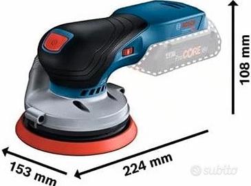 Bosch Professional 18V Levigatrice Rotoorbitale.