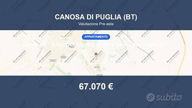 Immobile in asta di 115 m² con box auto a Canosa d