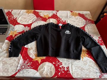 Robe di Kappa:Felpa cropped nera