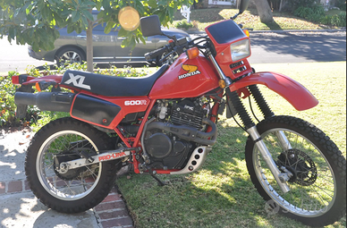 Honda XL600R  1983 Iscr. ASI  0ttima base restauro
