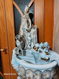 Fontana in ceramica funzionante