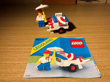 LEGO 6601 CARRETTO DEI GELATI- ICE CREAM CART 1985