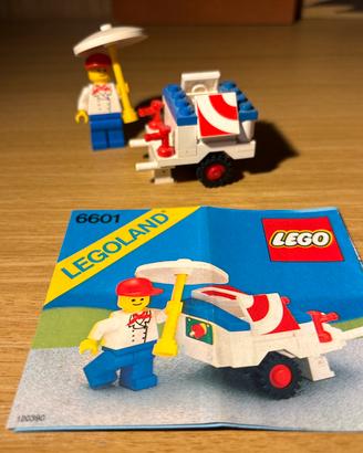 LEGO 6601 CARRETTO DEI GELATI- ICE CREAM CART 1985