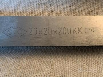 BARRETTA in acciaio HSS 20x20x200mm