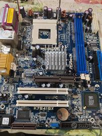 scheda madre cpu ram Athlon xp