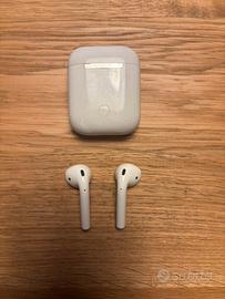 AirPods con scatola