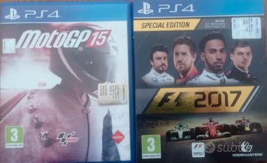 Lotto Giochi PS4 - MotoGP 15 + F1 2017 - PlayStati