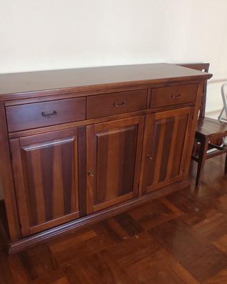 Arredamenti salone in noce 