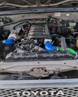 MOTORE BMW M57 3.0 D1 MONTATO SU TOYOTA LJ 70