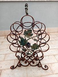 Cantinetta vino in ferro battuto 