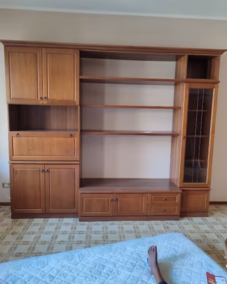 mobile soggiorno in legno arte povera
